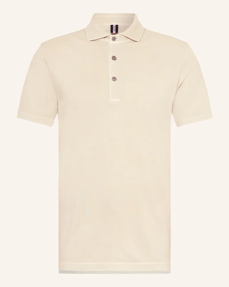 Profuomo Piqué-Poloshirt Slim Fit Beige