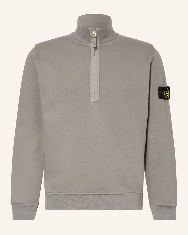 Stone Island Sweat-Troyer Grau