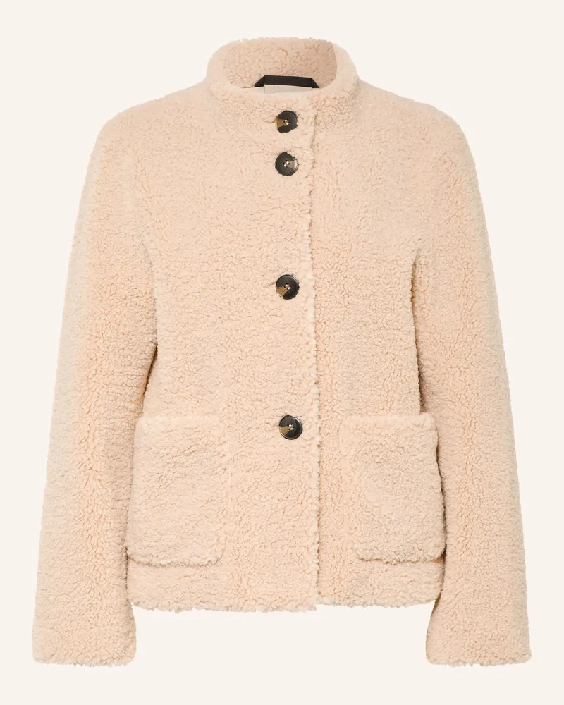 Fuchs Schmitt Teddyfell-Jacke Augsburg weiss Beige