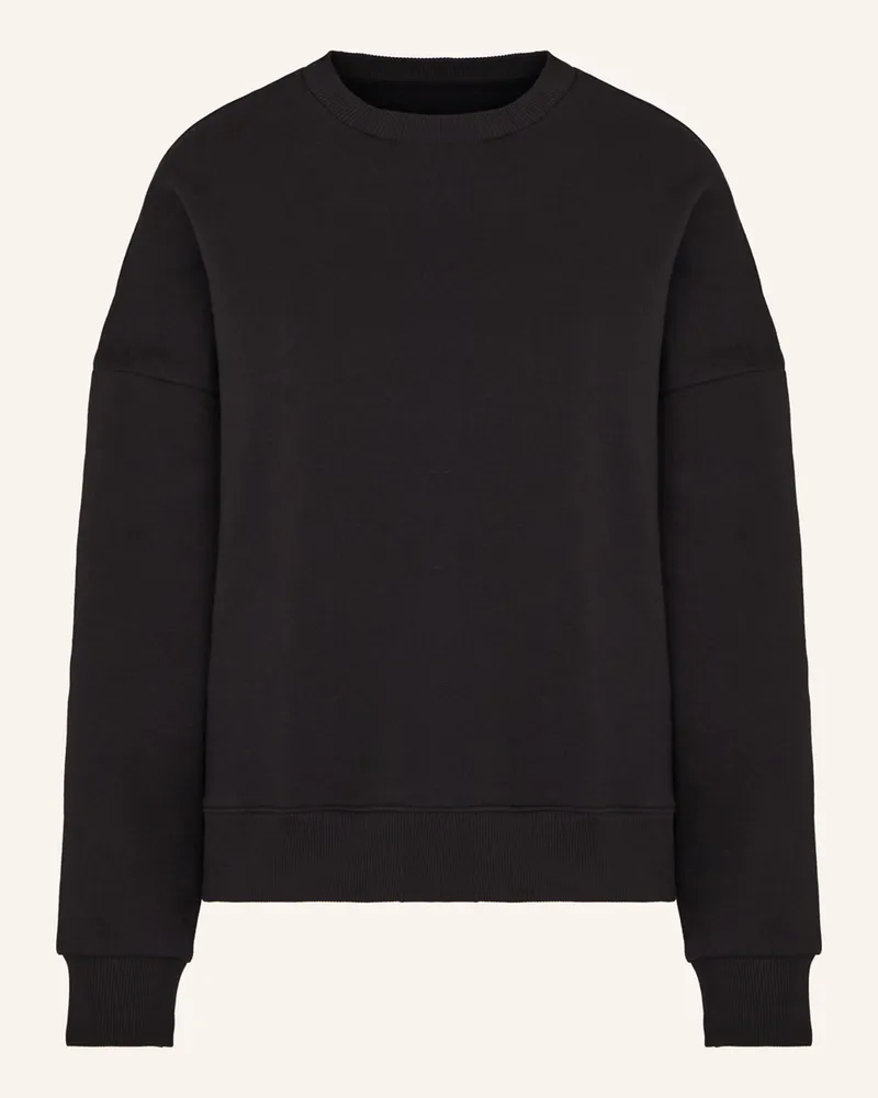 Hunkemöller Schlafshirt Brushed Sweat schwarz Schwarz