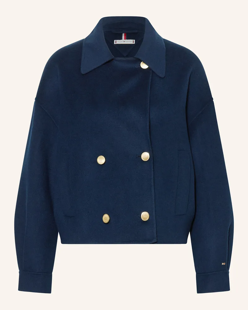 Tommy Hilfiger Cabanjacke Dunkelblau