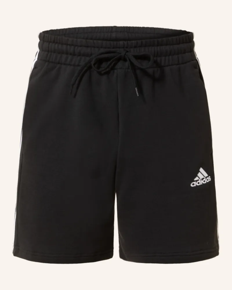 adidas Sweatshorts ESSENTIALS FRENCH TERRY 3-STRIPES Schwarz