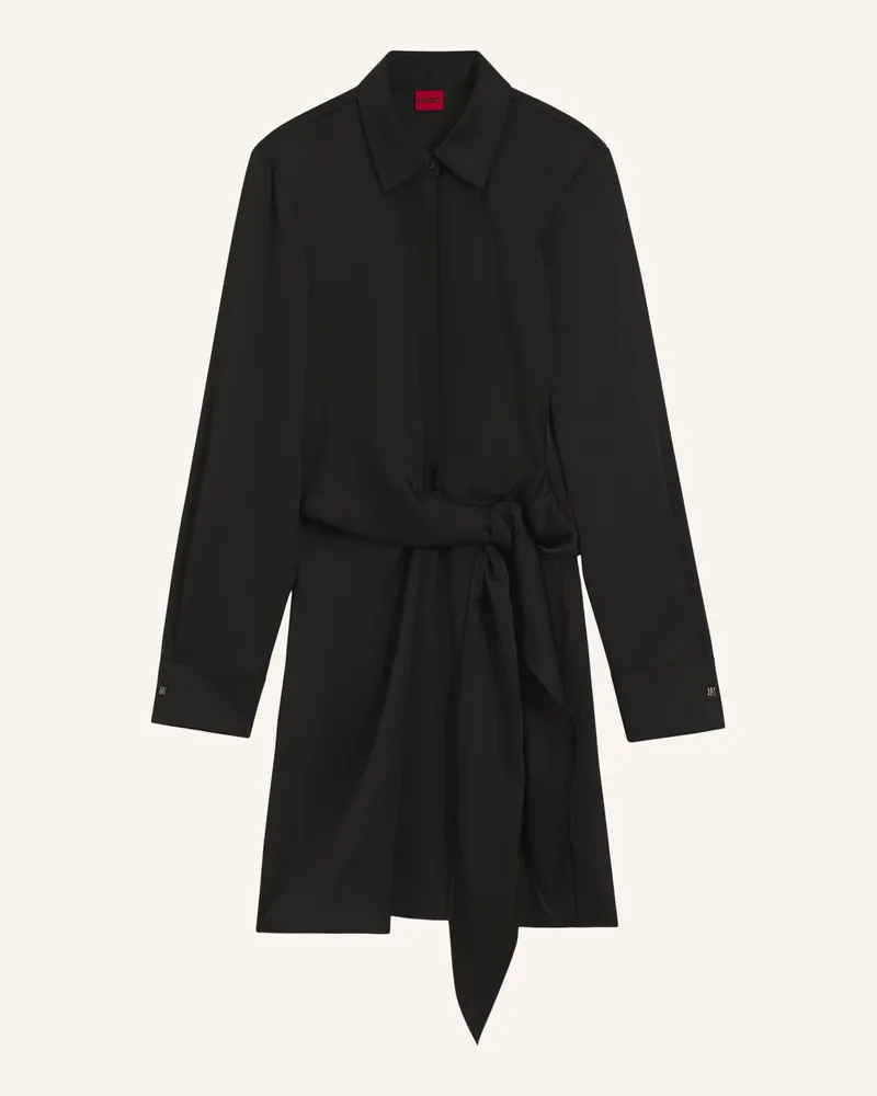 HUGO BOSS Dress Kilanda Regular Fit schwarz Schwarz