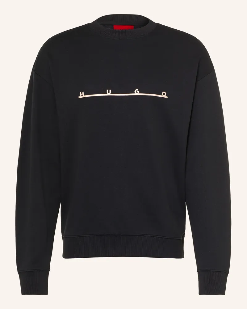 HUGO BOSS Sweatshirt Datrisweat schwarz Schwarz