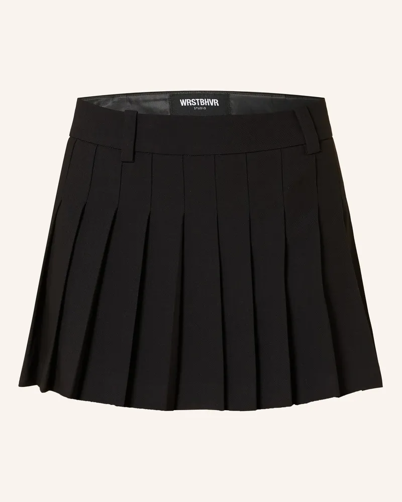 WRSTBHVR Faltenrock NURIA Schwarz