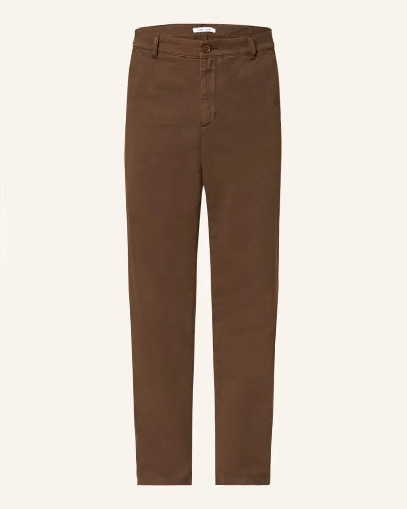 Samsøe & Samsøe Chino JOHNNY Regular Fit Braun