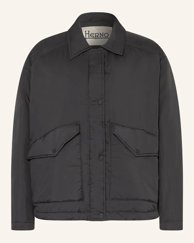 Herno Jacke blau Dunkelblau
