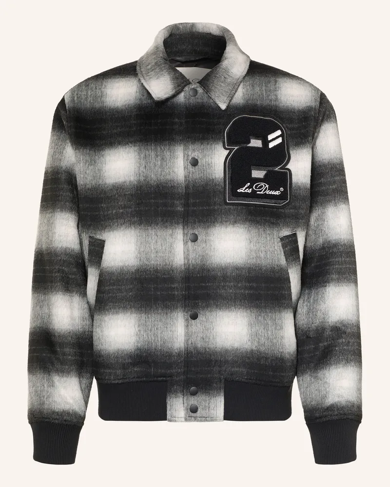 LES DEUX Blouson schwarz Grau