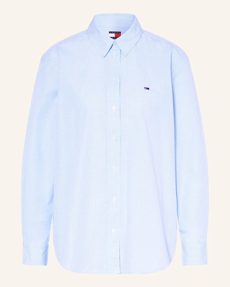 Tommy Hilfiger Hemdbluse blau Hellblau