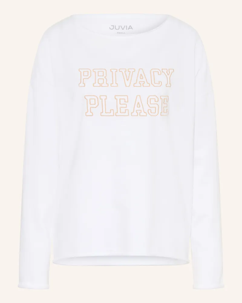 Juvia Sweatshirt Judi weiss Weiss