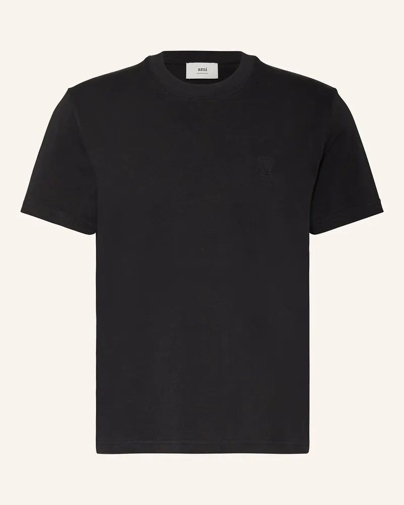 AMI Paris T-Shirt schwarz Schwarz