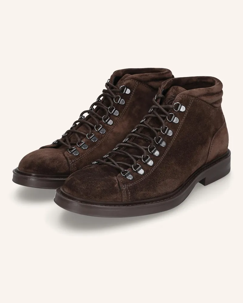 Heinrich Dinkelacker Hiking Boots FLORENZ PLAIN V Dunkelbraun