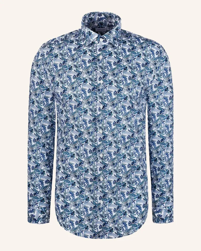 Seidensticker Business Hemd Slim Fit Türkis