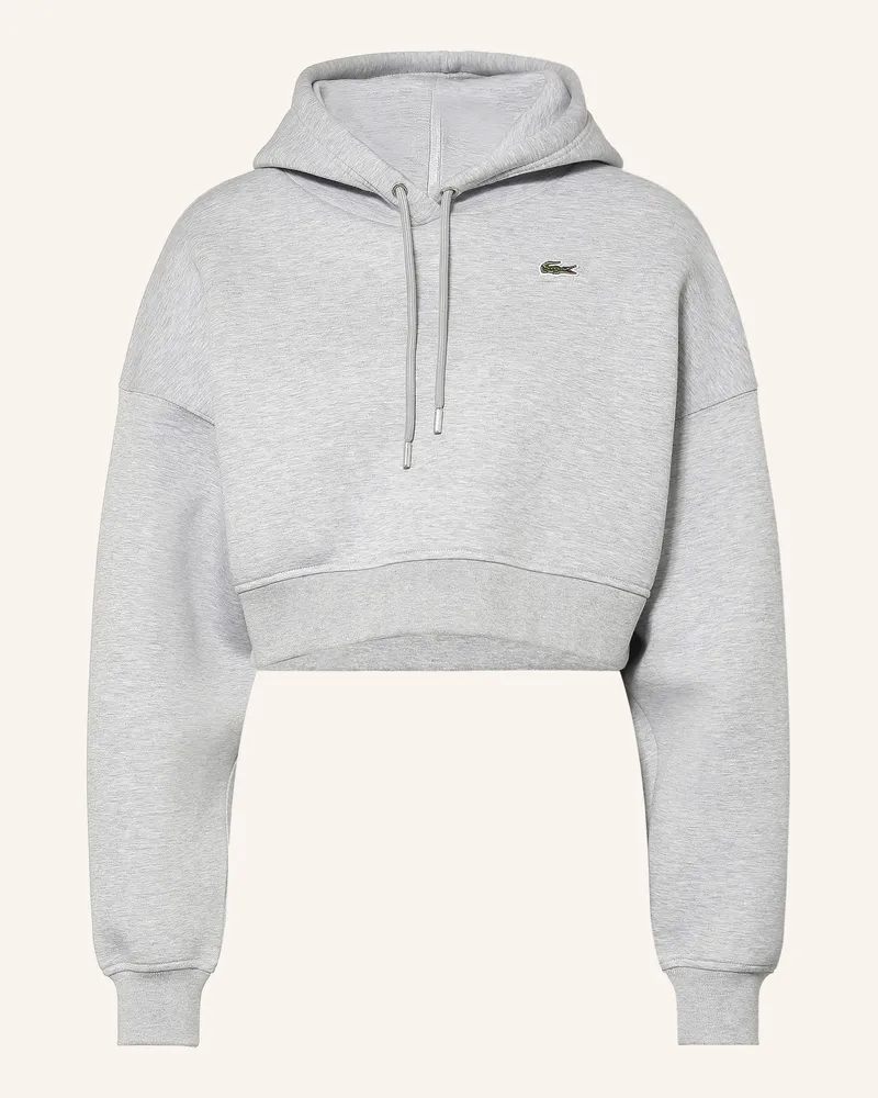 Lacoste Oversized-Hoodie grau Grau