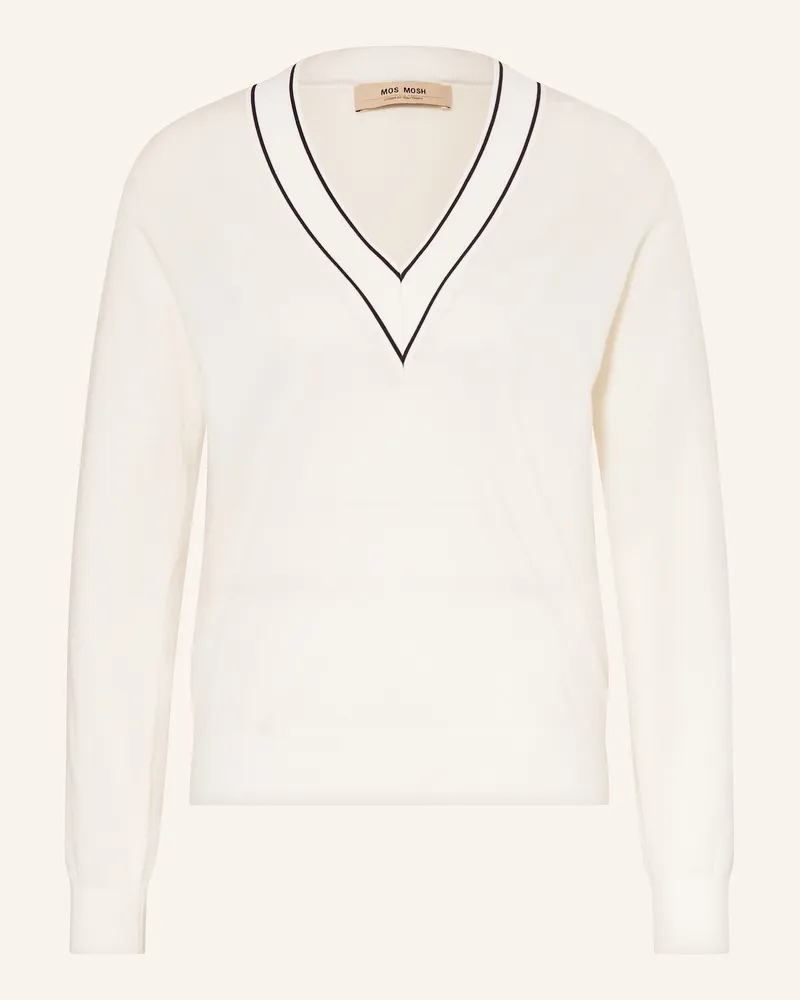 Mos Mosh Pullover MMRELENA aus Cashmere Ecru