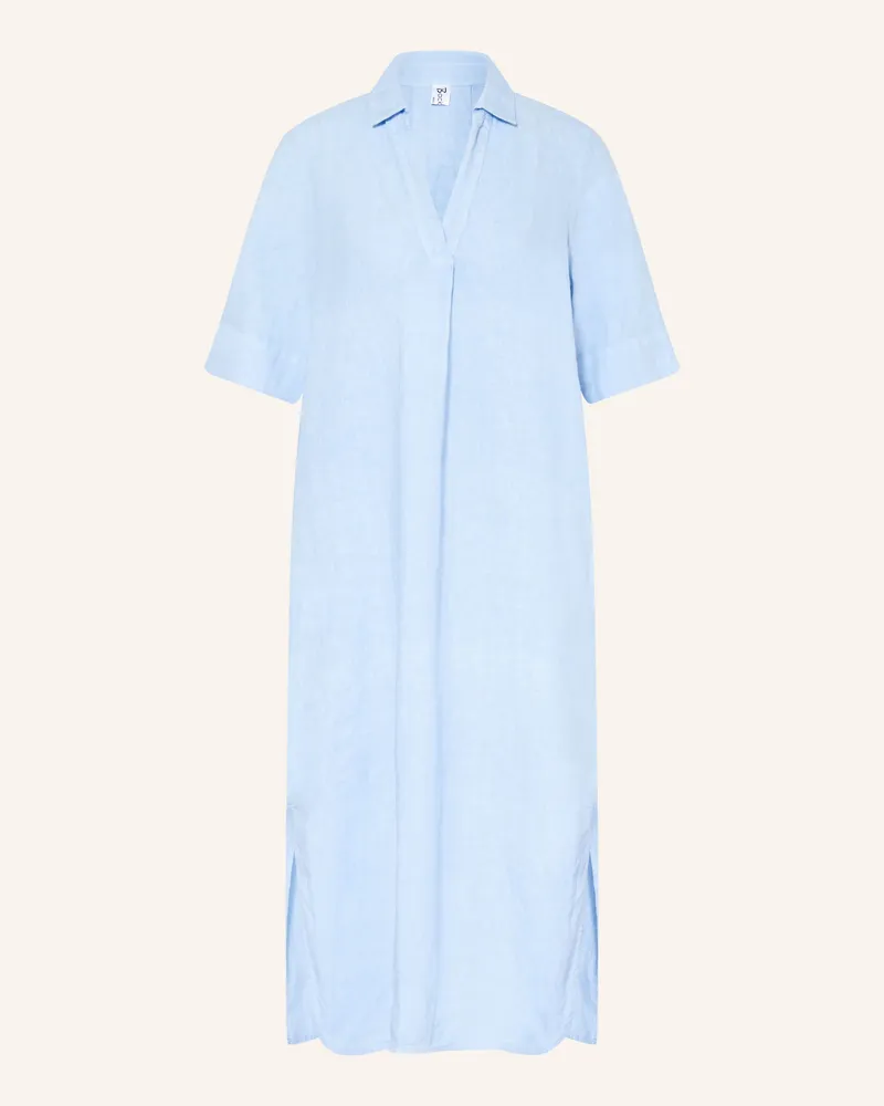 Backstage Leinenkleid Alba blau Hellblau