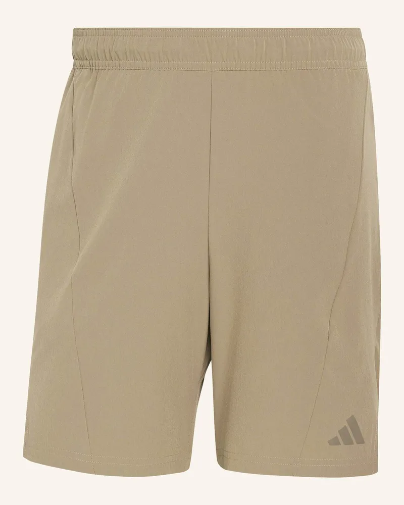 adidas Trainingsshorts d4t Workout beige Khaki