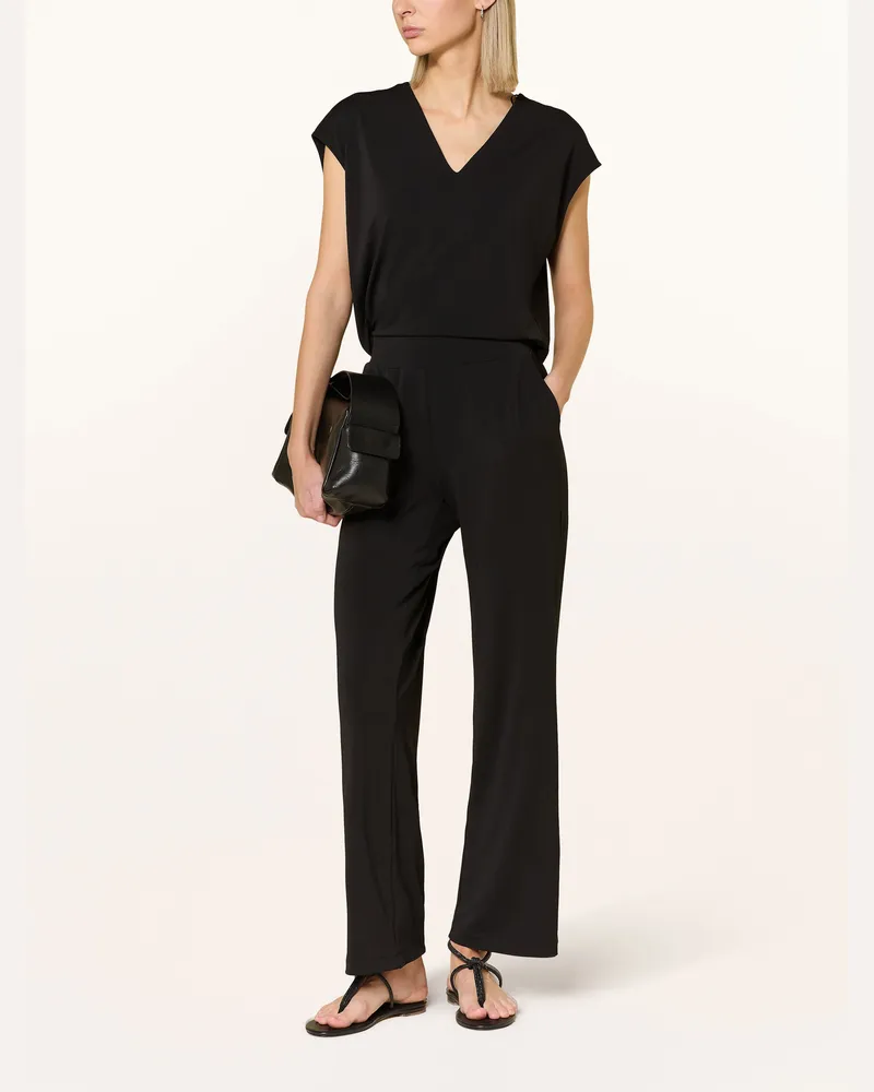 someday. Jumpsuit CELARIA mit Cut-out Schwarz