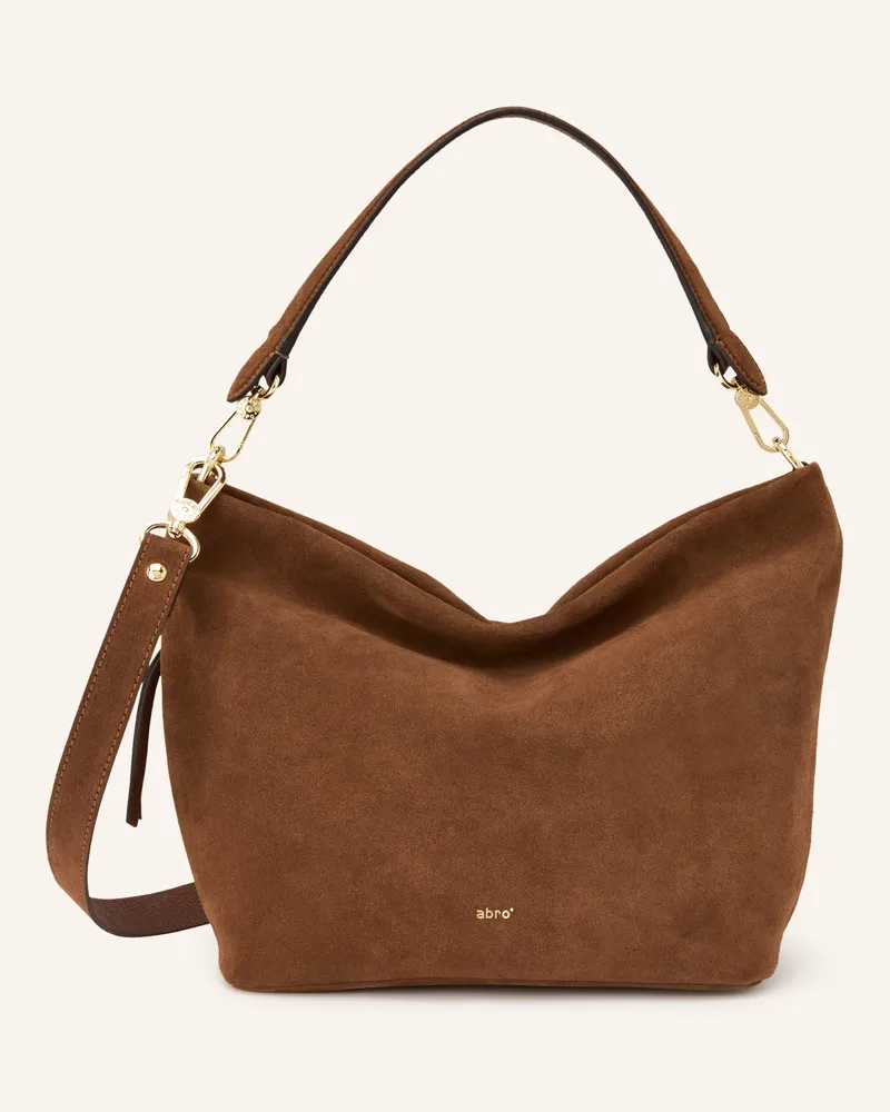 Abro Schultertasche Ebony braun Braun