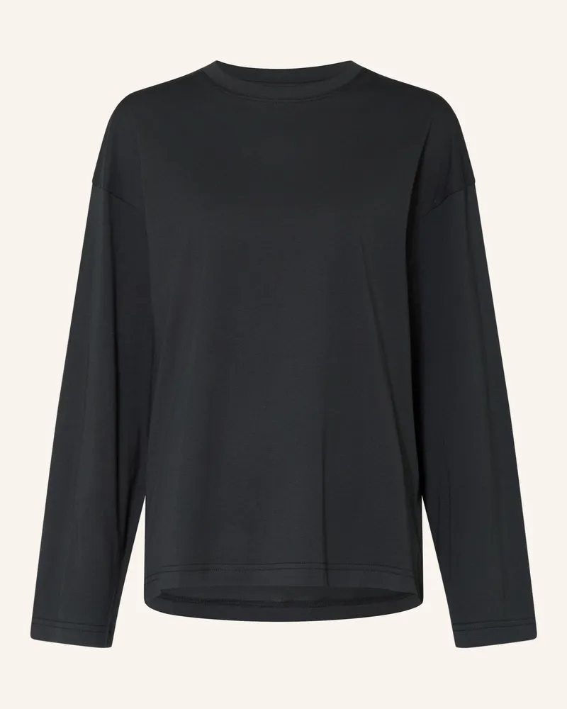 Arket Longsleeve schwarz Dunkelgrau