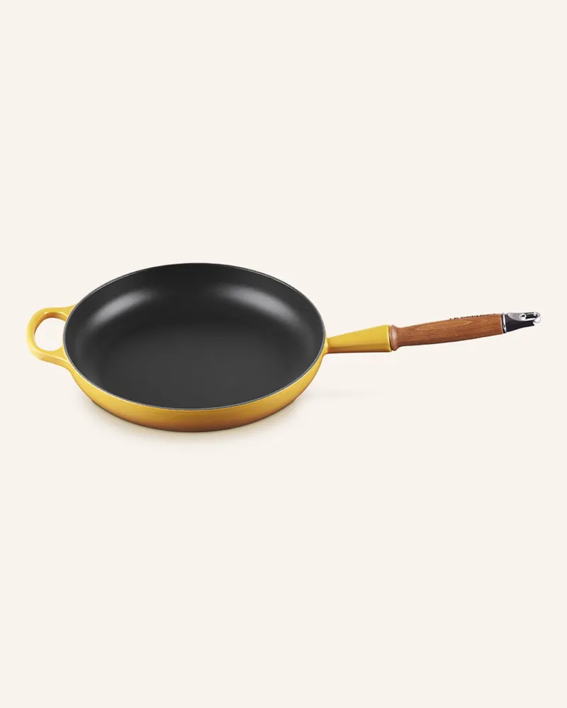 Le Creuset Bratpfanne Signature gelb Nectar