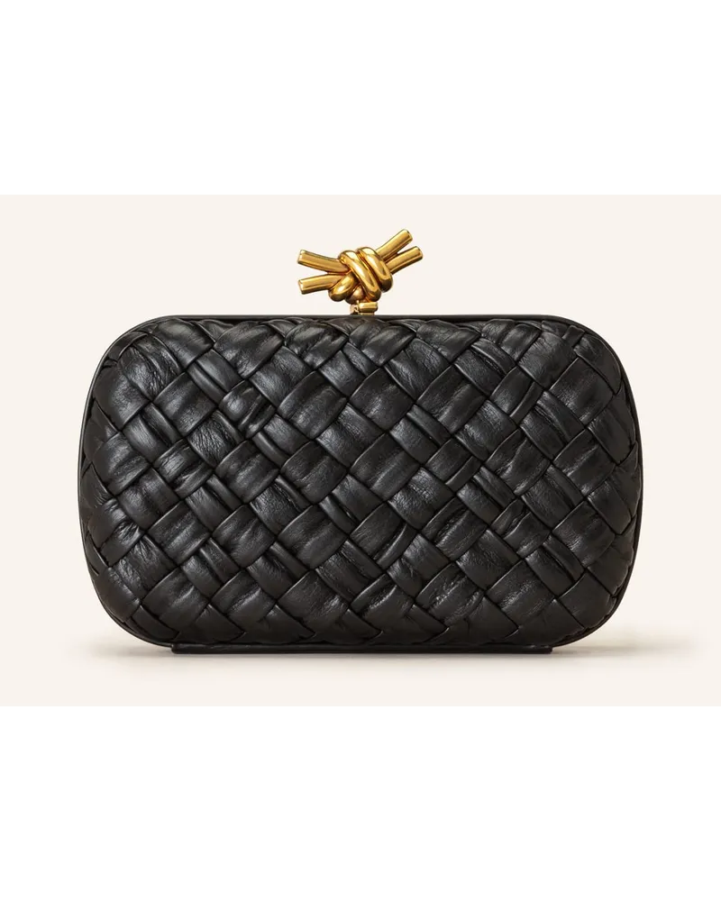 Bottega Veneta Clutch KNOT Schwarz