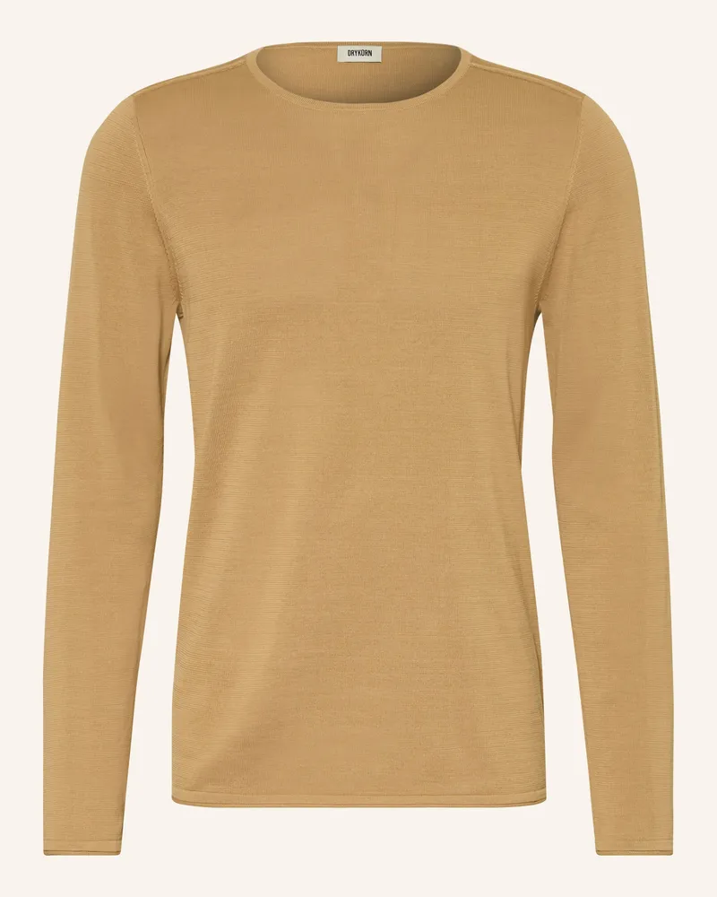 Drykorn Pullover Rikono braun Camel