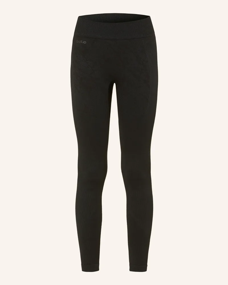 Odlo Funktionswäsche-Hose Performance Warm Blackcomb schwarz Schwarz