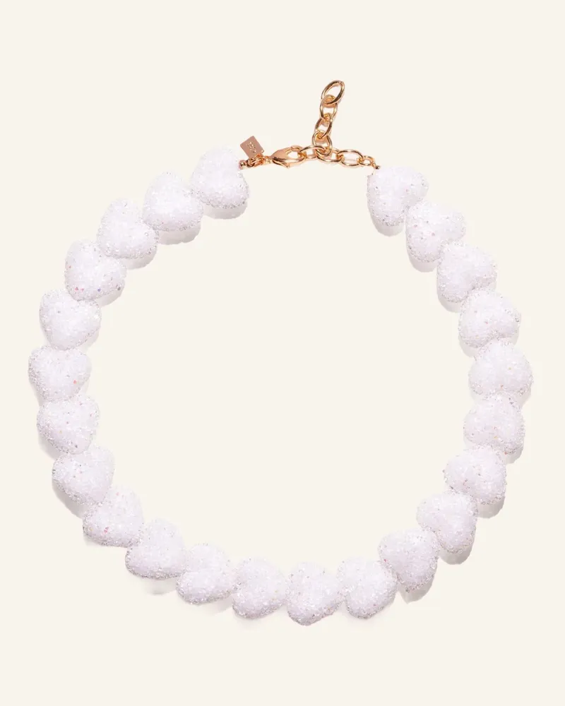 CRYSTAL HAZE Ketten Jelly Heart Cloud By Glambou gold Gold