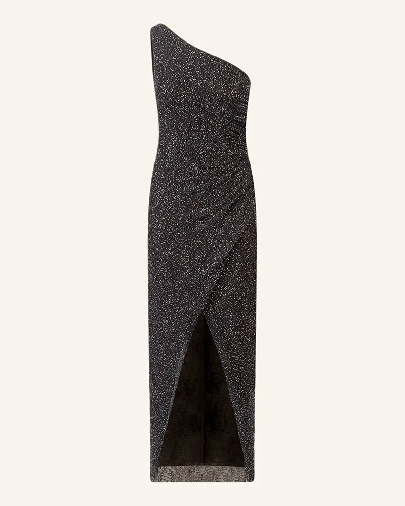 Apart Abendkleid mit Schmucksteinen und Pailletten Dunkelblau