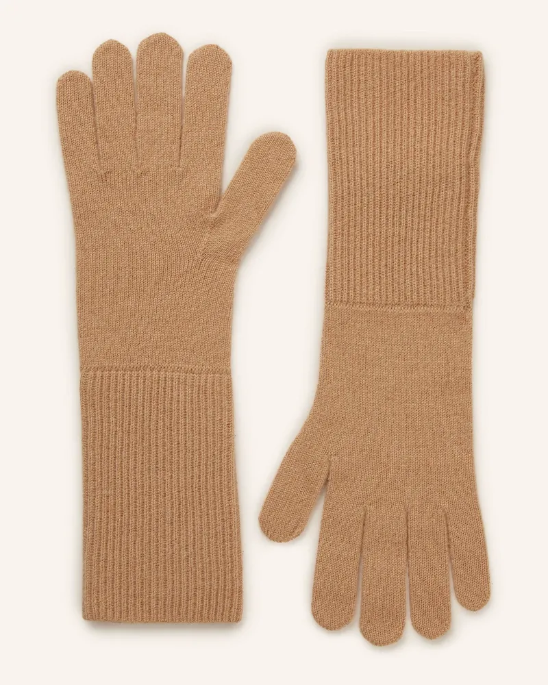 Darling Harbour Handschuhe aus Cashmere Camel