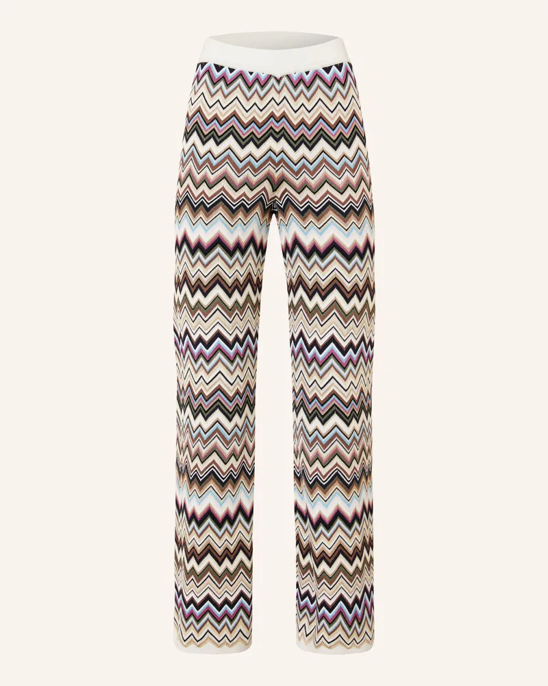 Missoni Strickhose beige Creme