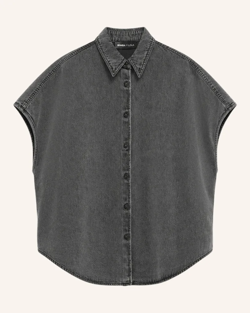 BIMBA Y LOLA Cape-Hemdbluse schwarz Schwarz