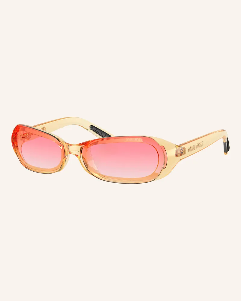 Miu Miu Sonnenbrille Mu c07su gelb Gelb