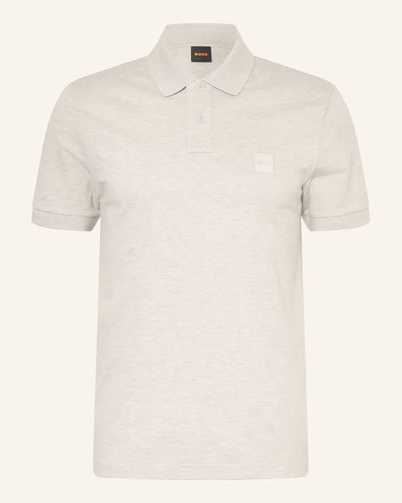 HUGO BOSS Jersey-Poloshirt Passenger grau Grau