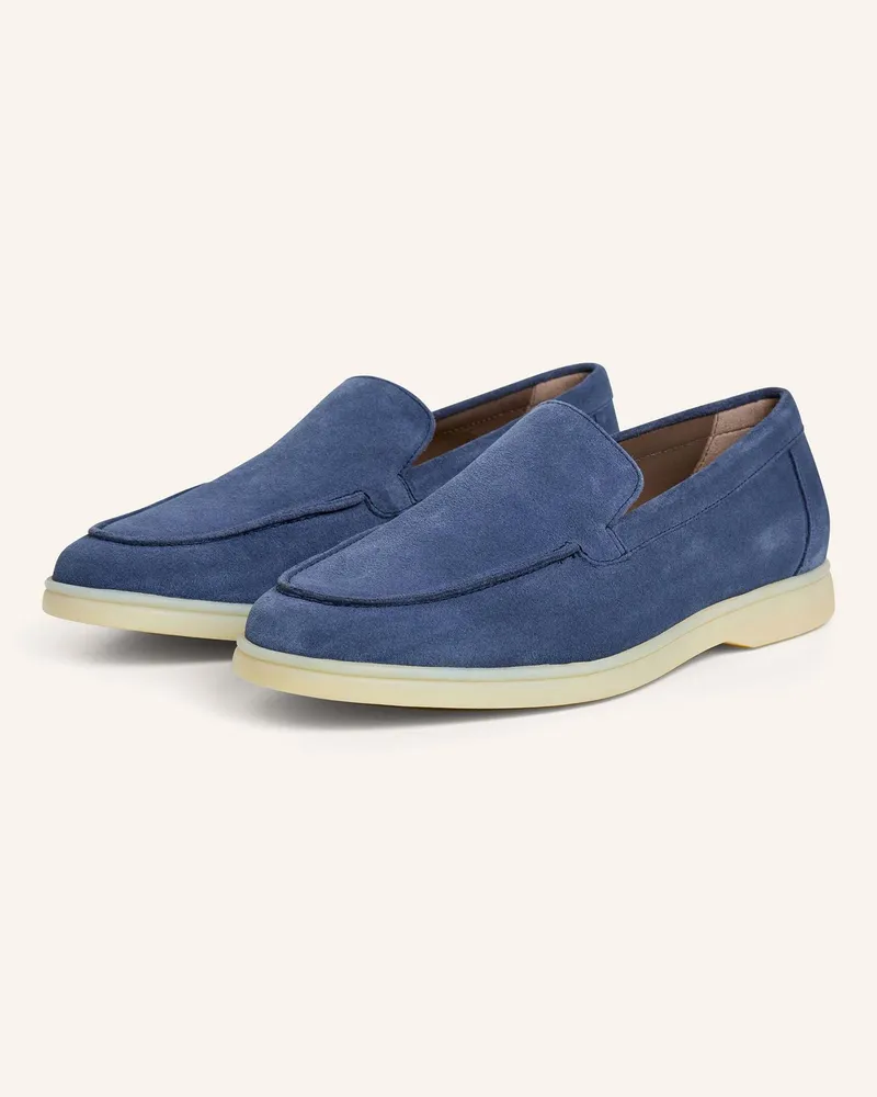 Hackett Loafer Martin Plain blau Blau