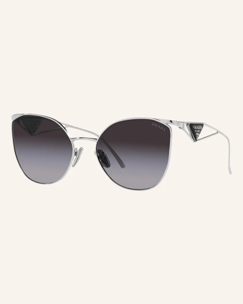 Prada Sonnenbrille pr50zs silber 1bc09s