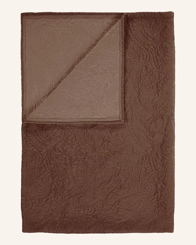 Essenza Tagesdecke ROEBY Braun