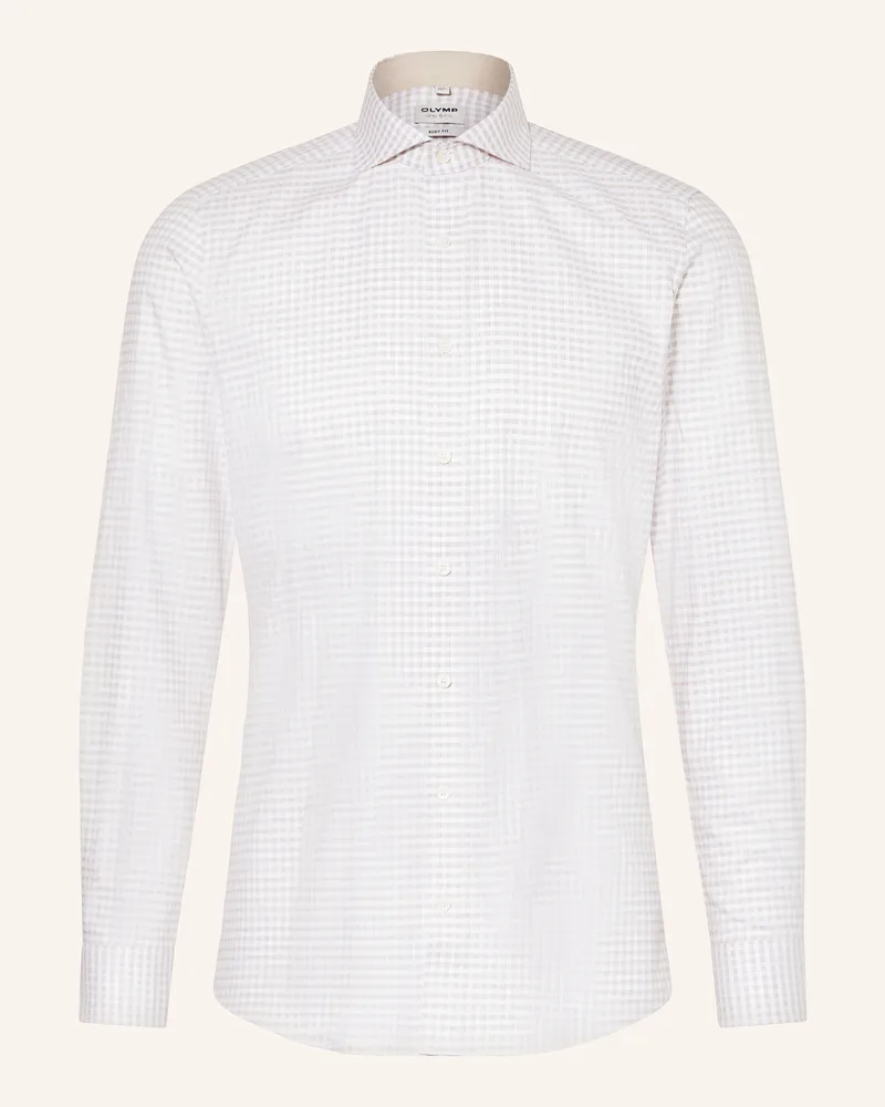 Olymp Hemd Level Five Body Fit beige Creme