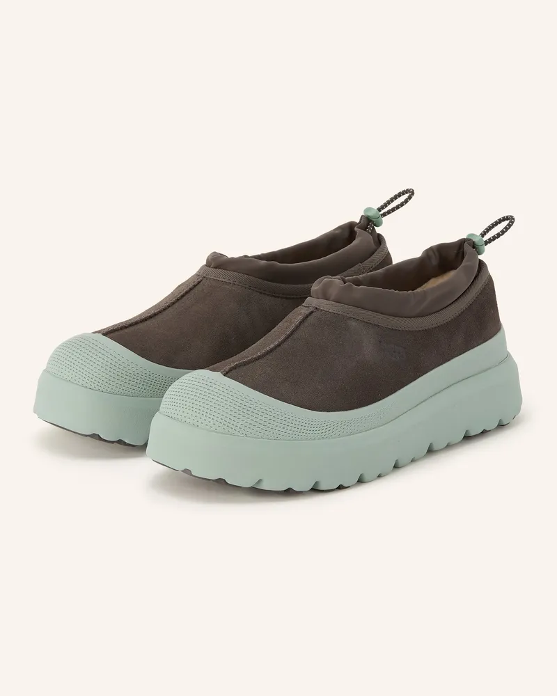 UGG Slipper Tasman Weather Hybrid gruen Dunkelgrau