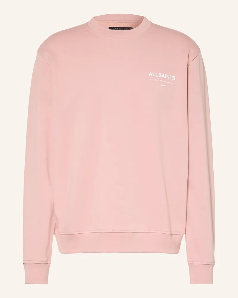 AllSaints Sweatshirt Backstage Crew rosa Rosa