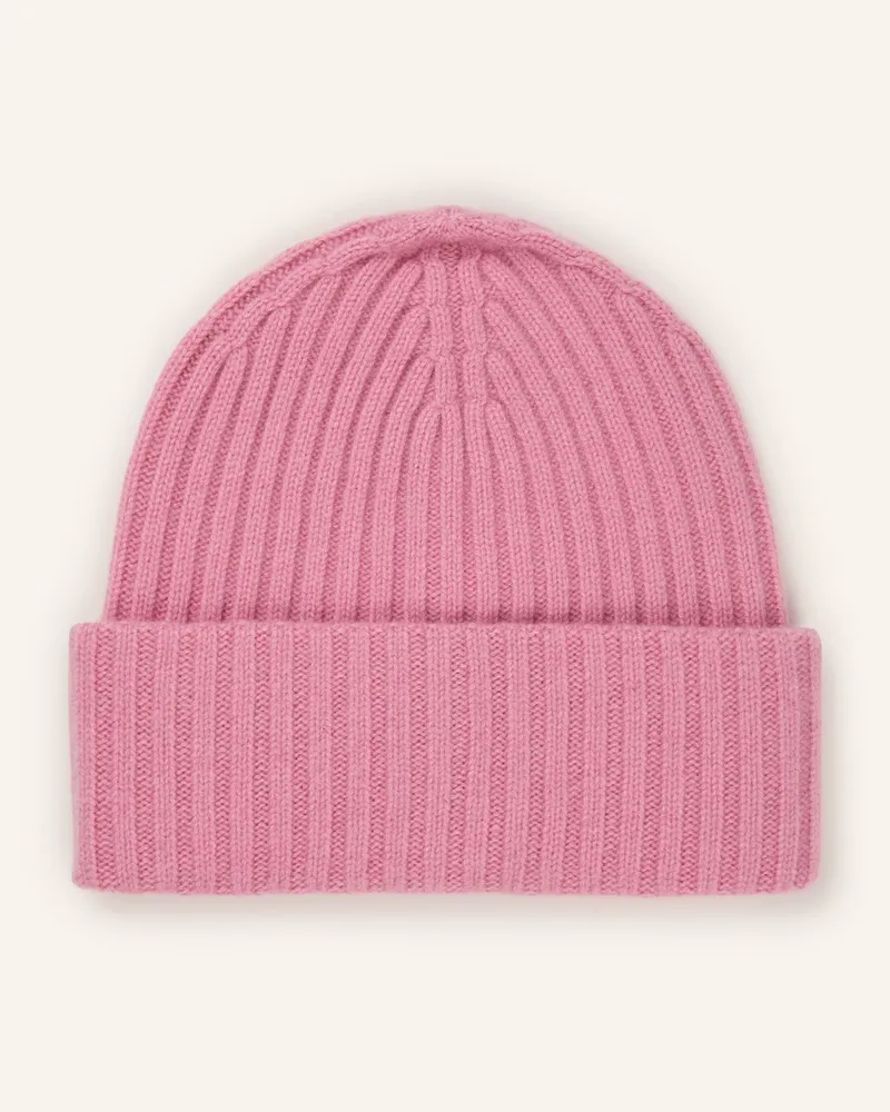 S. Marlon Cashmere-Mütze rosa Rosa