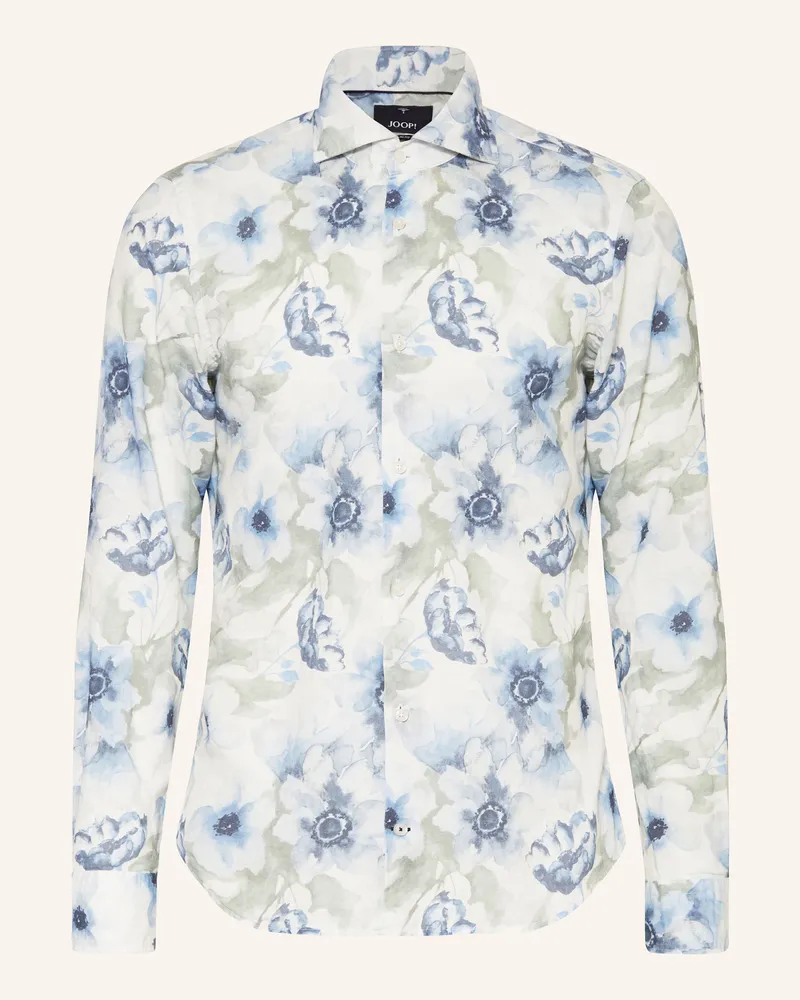 JOOP! Hemd PAI Slim Fit mit Leinen Weiss