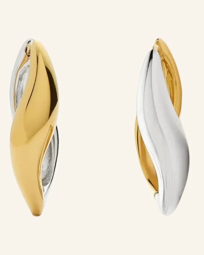 Missoma Ohrhänger SAVI SIGNATURE SMALL HOOPS by GLAMBOU Gold