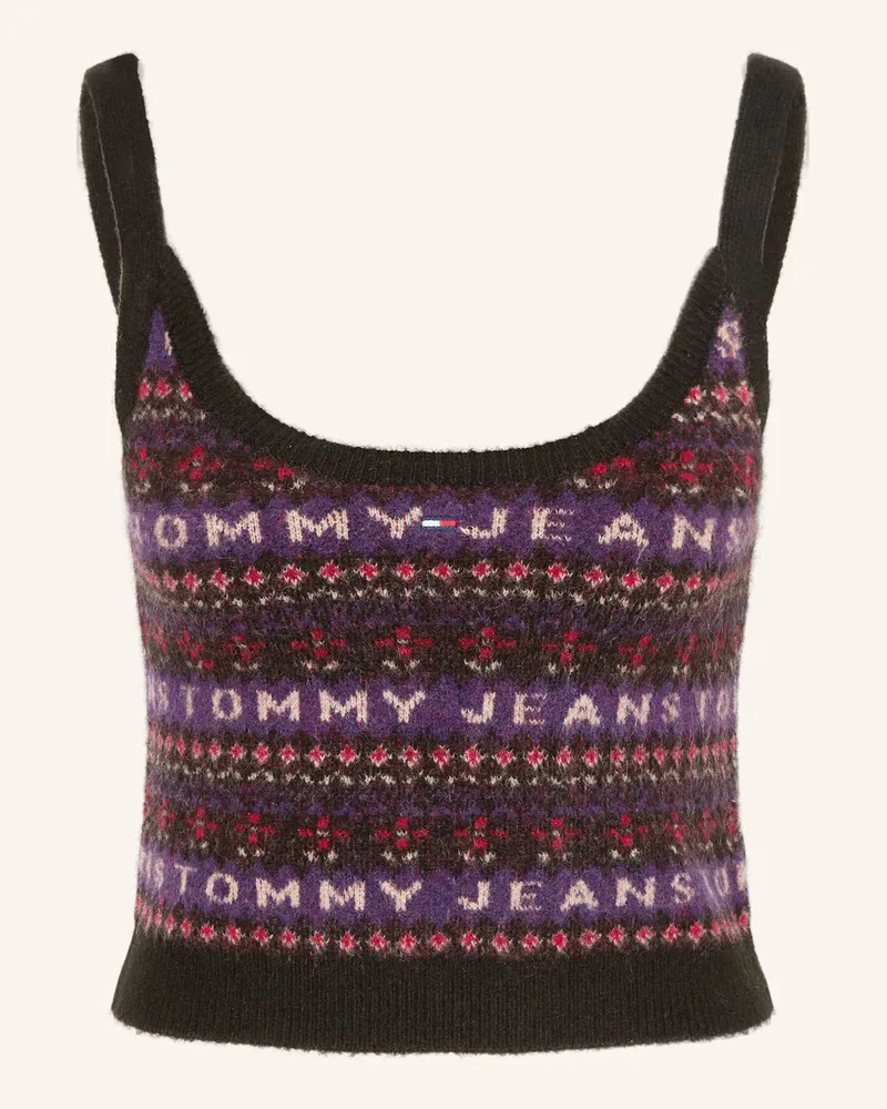 Tommy Hilfiger Stricktop Schwarz