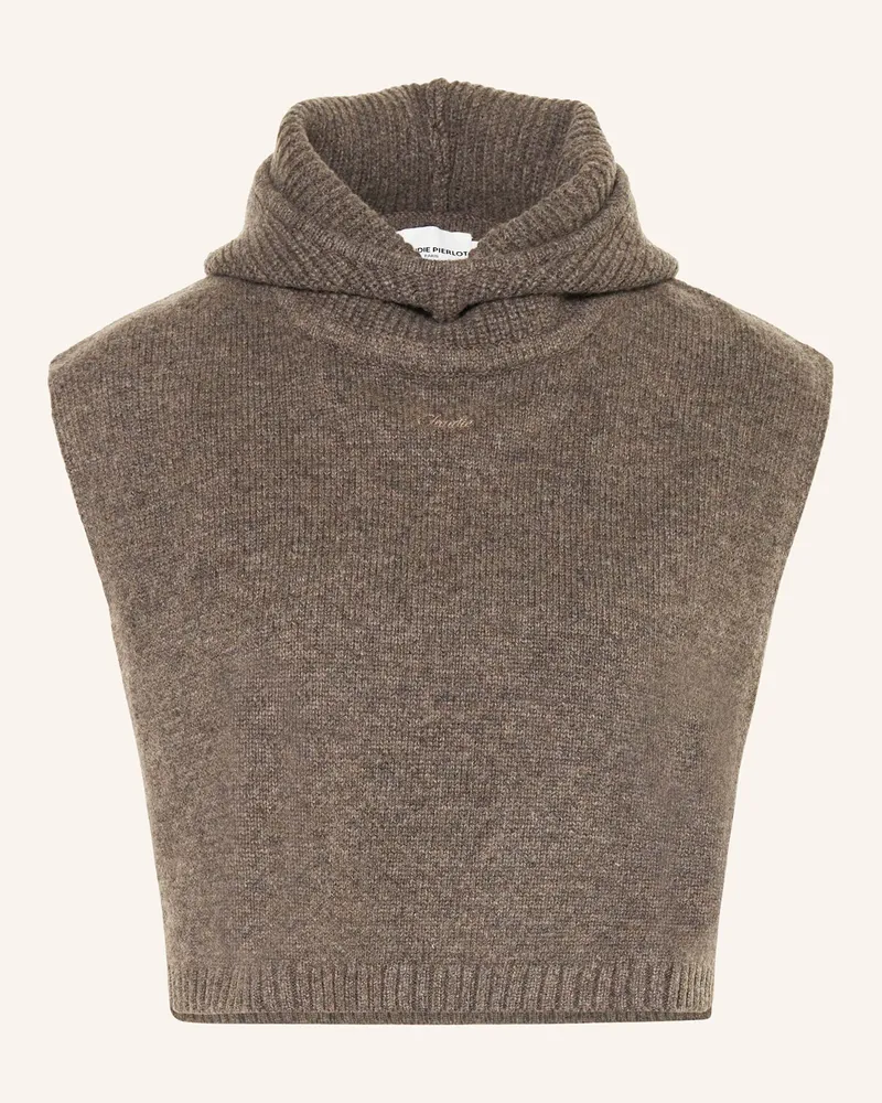 Claudie Pierlot Cape MIMANE Taupe