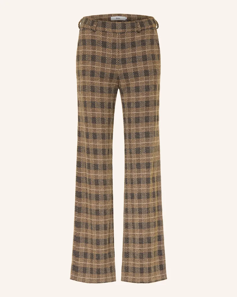 Brax Marlenehose Maine Aus Jersey braun Braun