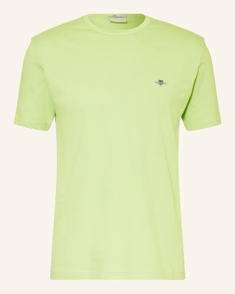Gant T-Shirt Hellgrün
