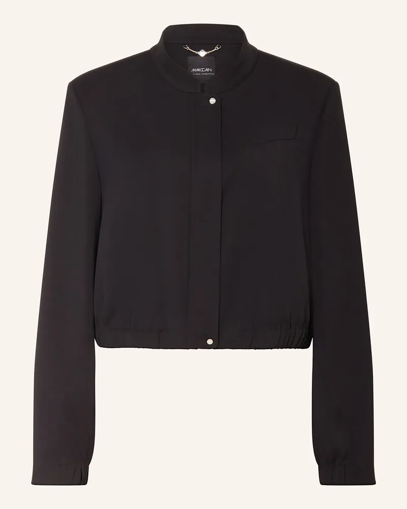 Marc Cain Cropped-Blouson Schwarz