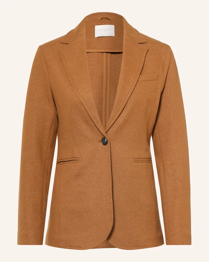 CIRCOLO 1901 Jerseyblazer braun Camel
